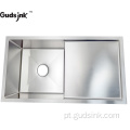 Drainboard de pia da cozinha anexada